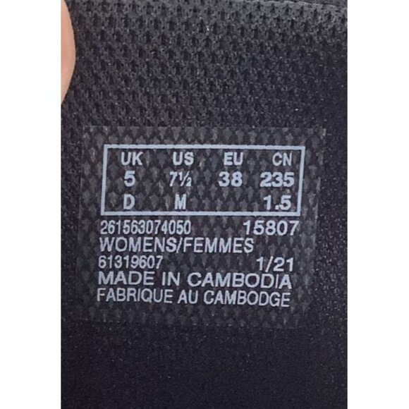 Clarks Wavewalk Womens Athletic Sneakers Black & White Size 7.5 - Picture 8 of 9